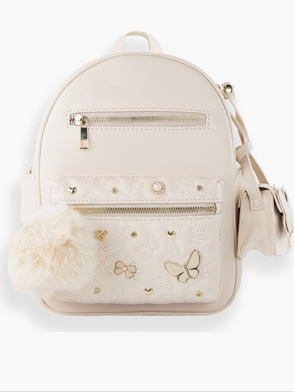 Mini Backpack with Butterfly Coin Purse